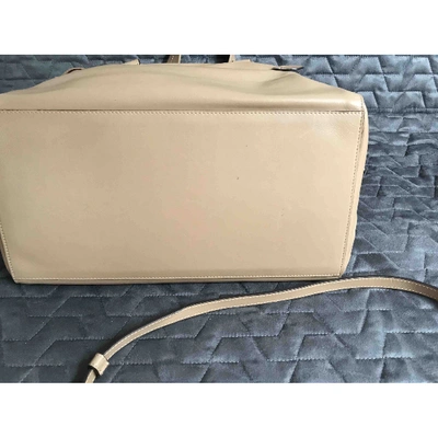 Pre-owned Fratelli Rossetti Beige Leather Handbag