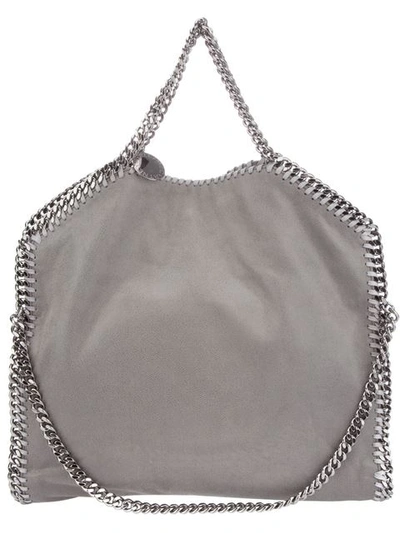 Stella Mccartney Falabella Small Shoulder Bag In Grey