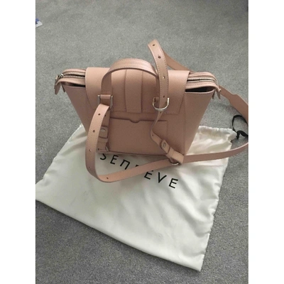 Pre-owned Senreve Leather Bag In Pink