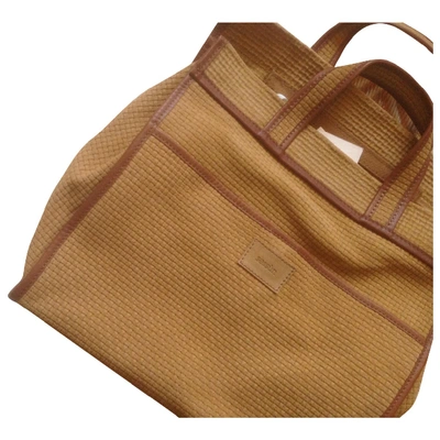 Pre-owned Sessun Brown Leather Handbag