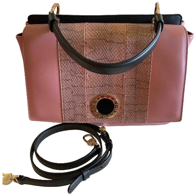 Pre-owned Bulgari Pink Leather Handbag