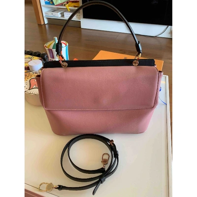 Pre-owned Bulgari Pink Leather Handbag