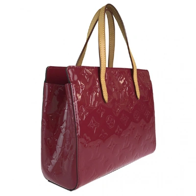 Pre-owned Louis Vuitton Red Patent Leather Handbag