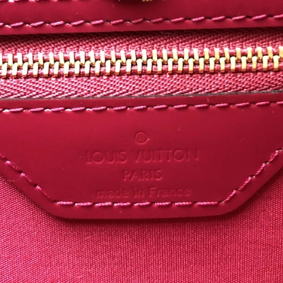 Pre-owned Louis Vuitton Red Patent Leather Handbag