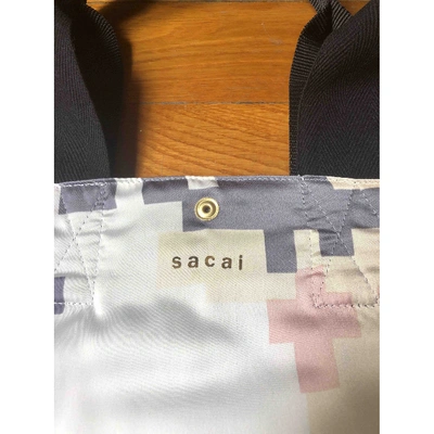 Pre-owned Sacai Multicolour Silk Handbag