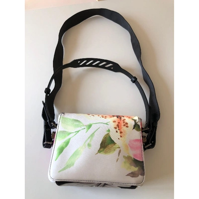 Pre-owned Off-white Binder Multicolour Silk Handbag