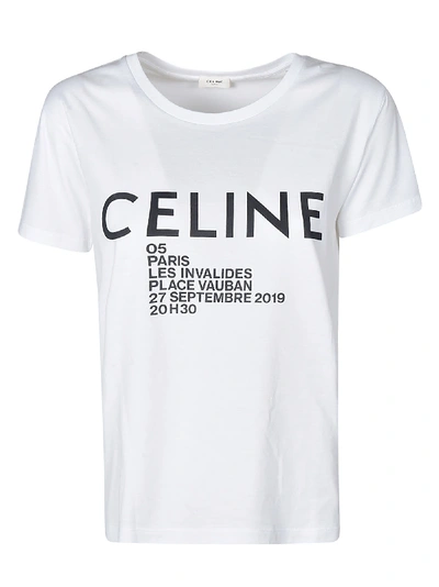 Shop Celine Logo T-shirt