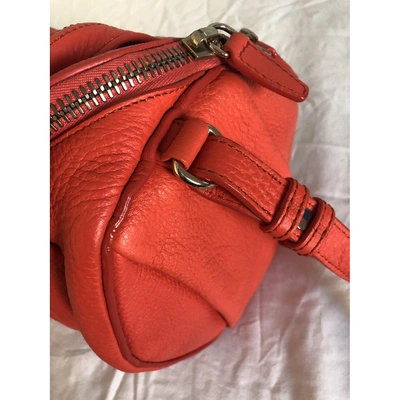 Pre-owned Alexander Wang Rocco Red Leather Handbag