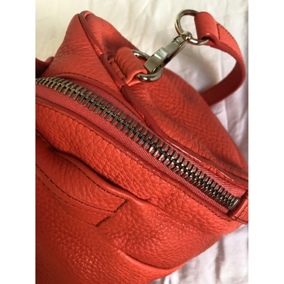 Pre-owned Alexander Wang Rocco Red Leather Handbag