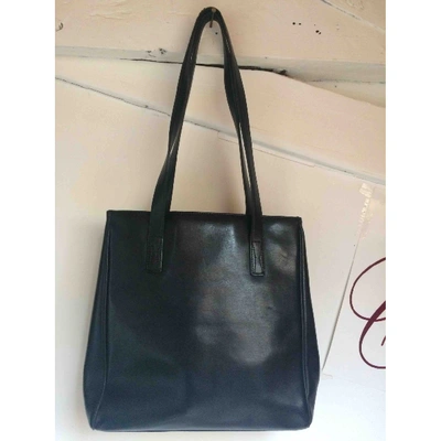 Pre-owned Lancel Black Leather Handbag