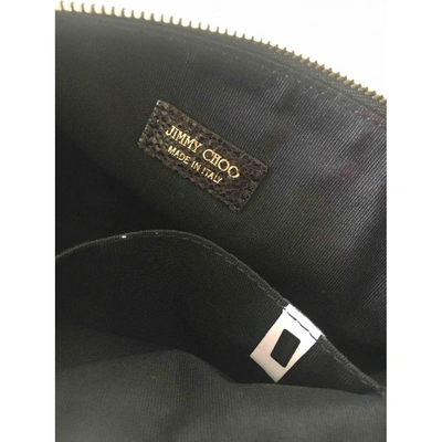 JIMMY CHOO Pre-owned Cloth Mini Bag In Black