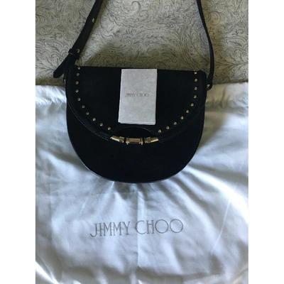 JIMMY CHOO Pre-owned Crossbody Bag In Black