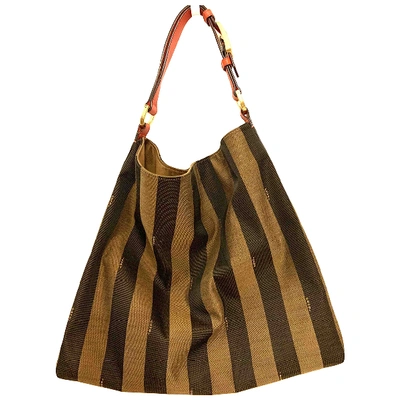 Pre-owned Fendi Cloth Handbag