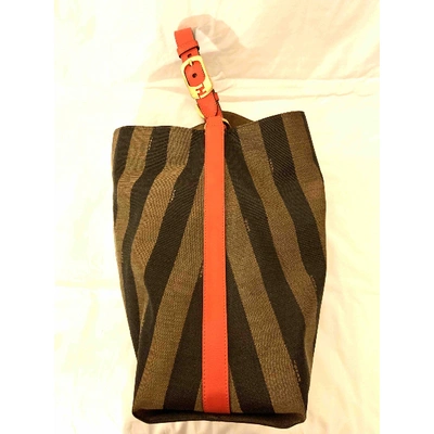 Pre-owned Fendi Cloth Handbag