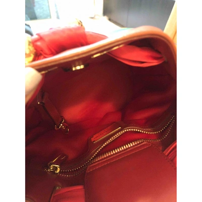 Pre-owned Ferragamo Leather Handbag In Multicolour