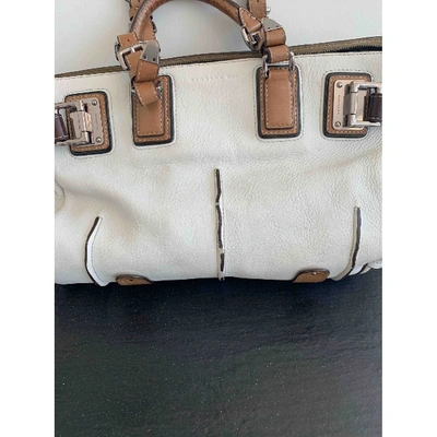Pre-owned Barbara Bui White Leather Handbag