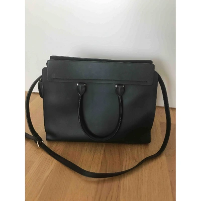Pre-owned Furla Metropolis Black Leather Handbag