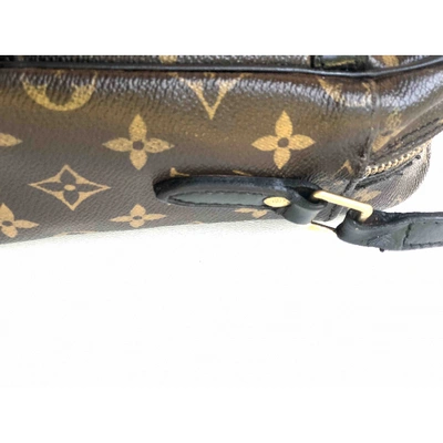 Pre-owned Louis Vuitton Nile Brown Cloth Travel Bag