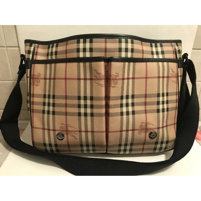 Pre-owned Burberry Multicolour Travel Bag