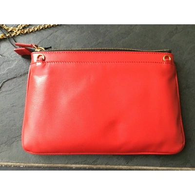 Pre-owned Paul Smith Leather Handbag In Red