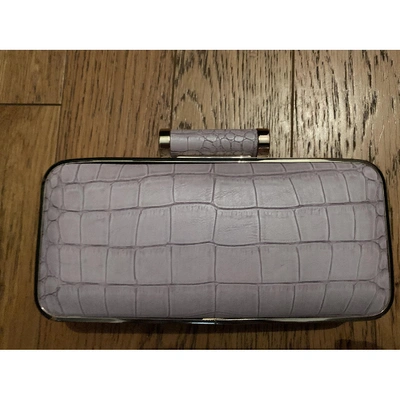 Pre-owned Pinko Leather Clutch Bag