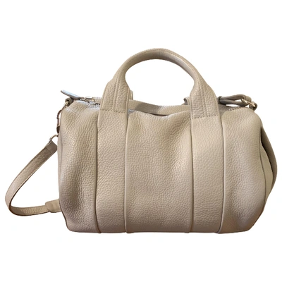Pre-owned Alexander Wang Rocco Leather Handbag