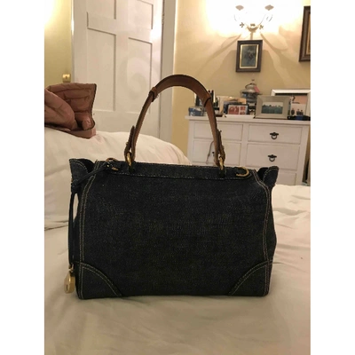 Pre-owned Ralph Lauren Handbag In Blue