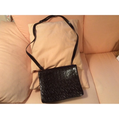 MISSONI Pre-owned Leather Handbag In Brown