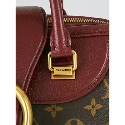 Pre-owned Louis Vuitton Speedy Burgundy Cloth Handbag