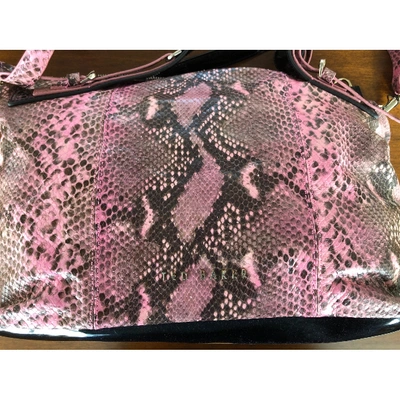 Pre-owned Ted Baker Leather Handbag In Multicolour