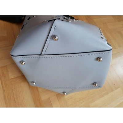 Pre-owned Proenza Schouler Hex Grey Leather Handbag