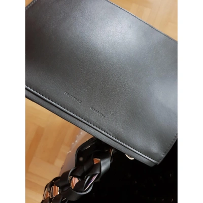 Pre-owned Proenza Schouler Hex Grey Leather Handbag