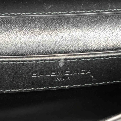 Pre-owned Balenciaga Black Crocodile Handbag
