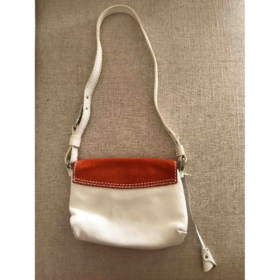 Pre-owned Tod's White Leather Clutch Bag