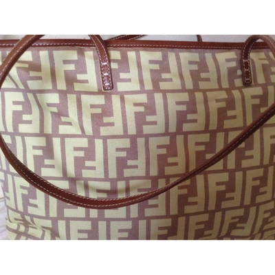Pre-owned Fendi Roll Bag  Multicolour Cloth Handbag