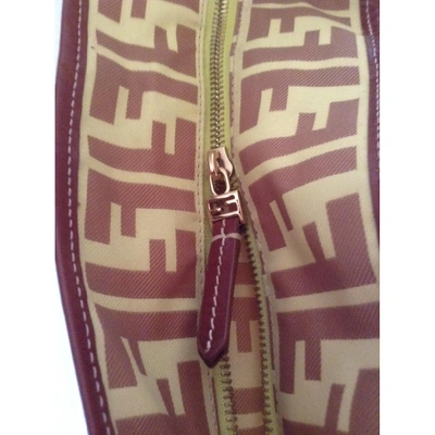 Pre-owned Fendi Roll Bag  Multicolour Cloth Handbag