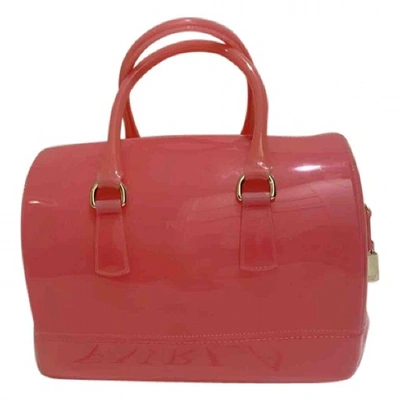 Pre-owned Furla Candy Bag Bowling Bag In Pink