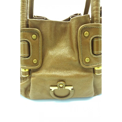 Pre-owned Ferragamo Brown Leather Handbags