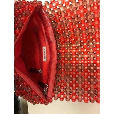 Pre-owned P.a.r.o.s.h Handbag In Red