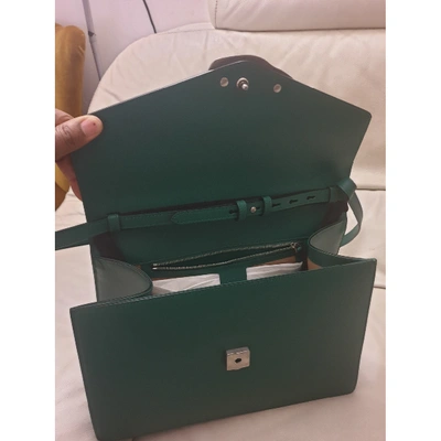 Pre-owned Gucci Lilith Green Leather Handbag