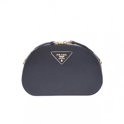 Pre-owned Prada Black Leather Clutch Bag