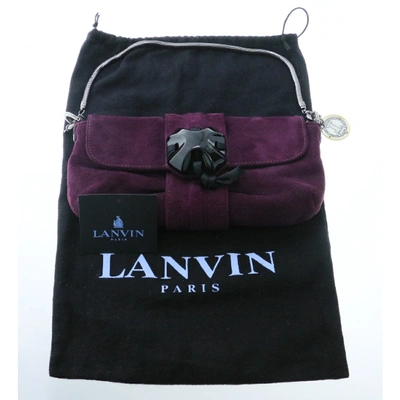 Pre-owned Lanvin Mini Bag In Purple