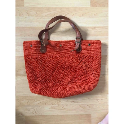 Pre-owned Elliot Mann Orange Cloth Handbag