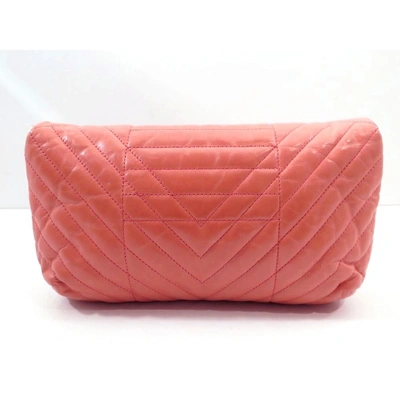 Pre-owned Lanvin Happy Pink Leather Handbag