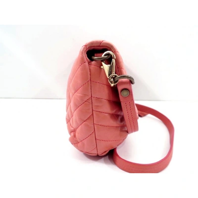 Pre-owned Lanvin Happy Pink Leather Handbag