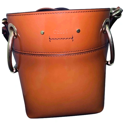 Pre-owned Chloé Roy Camel Leather Handbag