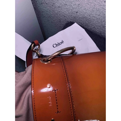 Pre-owned Chloé Roy Camel Leather Handbag