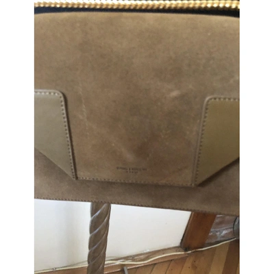 Pre-owned Saint Laurent Betty Handbag In Khaki