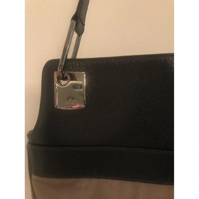 Pre-owned Gucci Leather Crossbody Bag In Beige