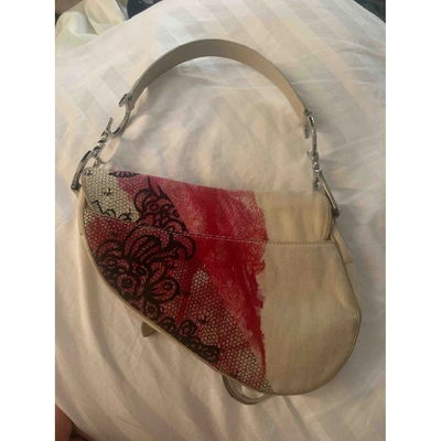 Pre-owned Dior Saddle Multicolour Cloth Handbag